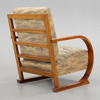 FÅTÖLJ, art deco, 1920/30-tal.