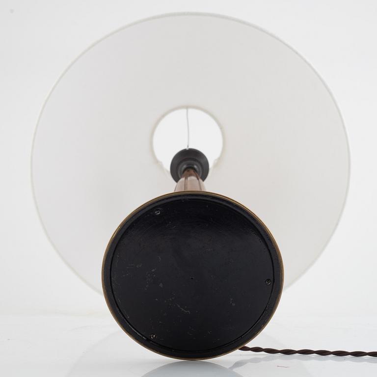 Karlskrona Lampfabrik, a model "2945 S" table lamp, 1950's.