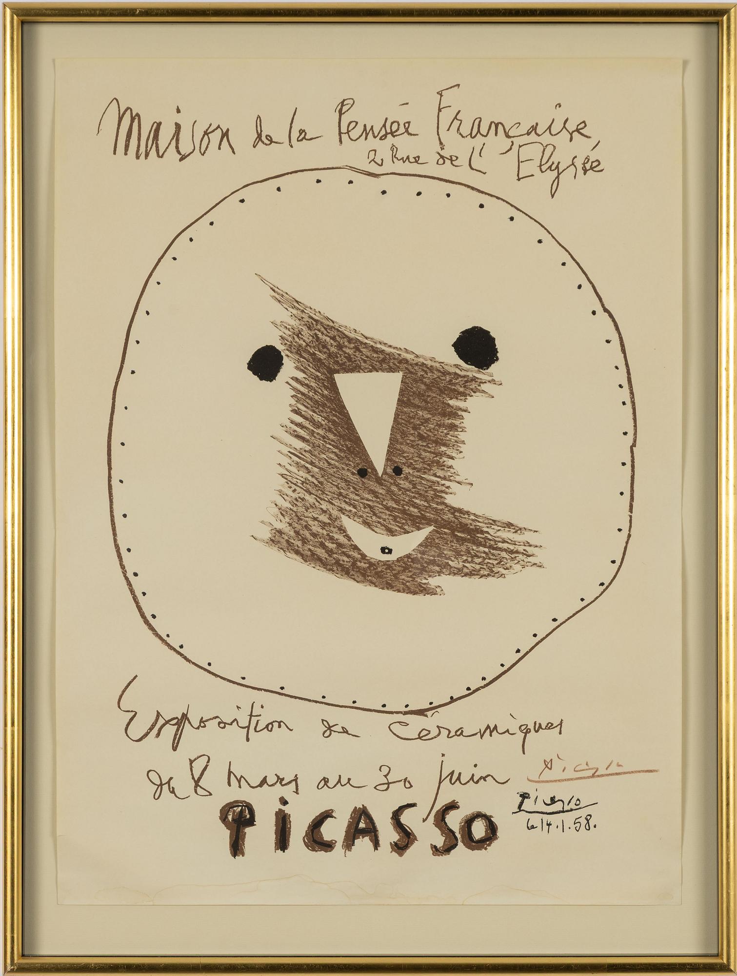 Pablo Picasso, "Maison de la Pensée Française".
