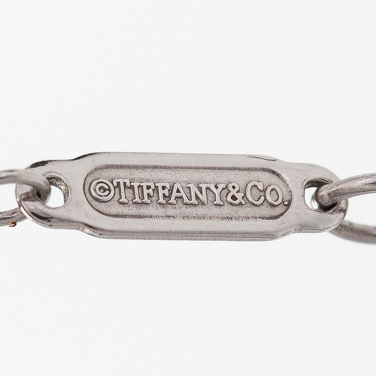 Tiffany & Co, halsband, "Aria", platina med briljantslipade diamanter.