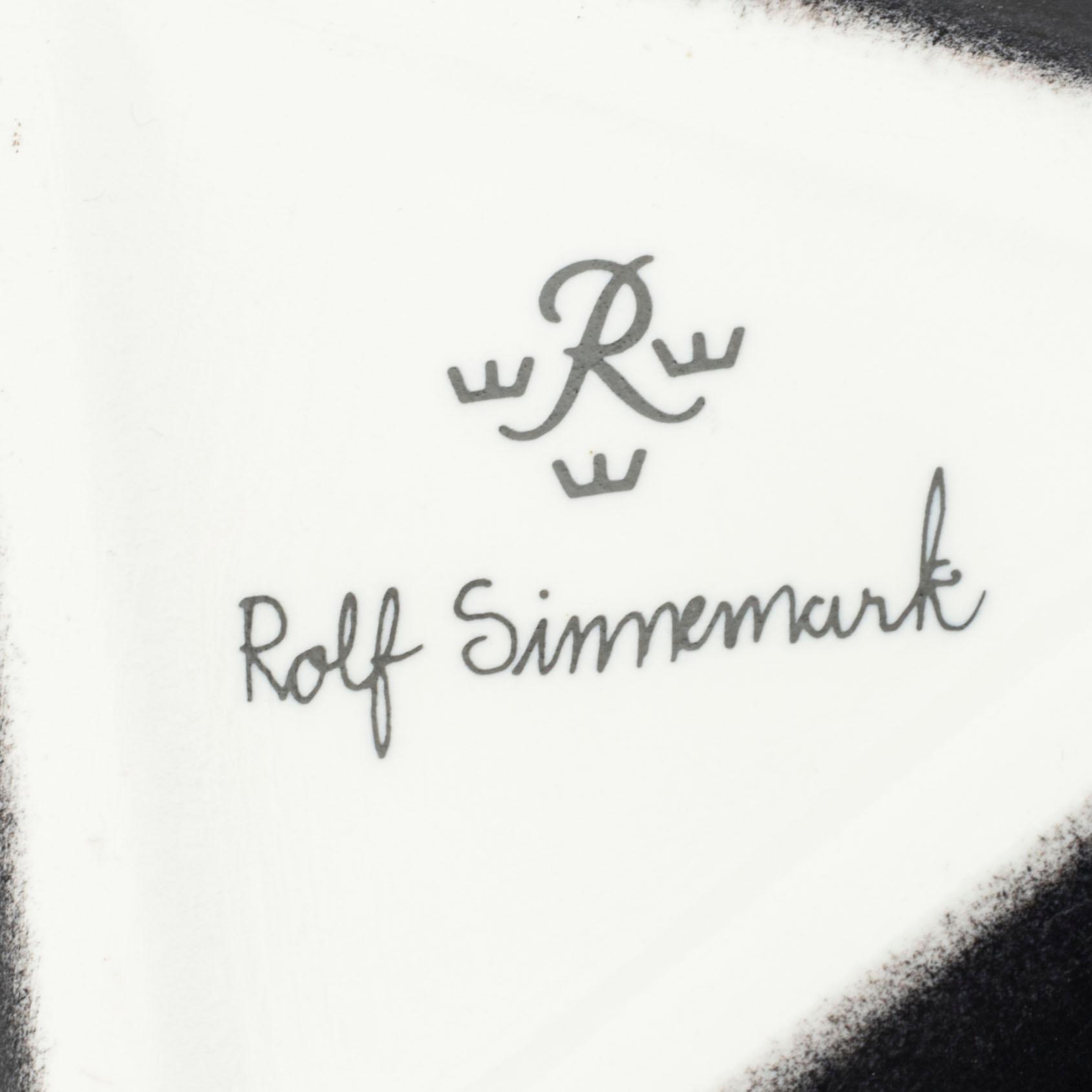 ROLF SINNEMARK, tekanna, porslin, Rörstrand.