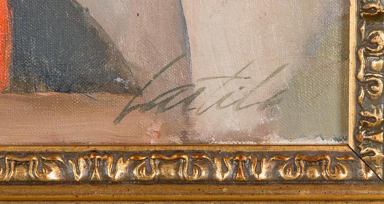 Atte Laitila, Sittande modell.