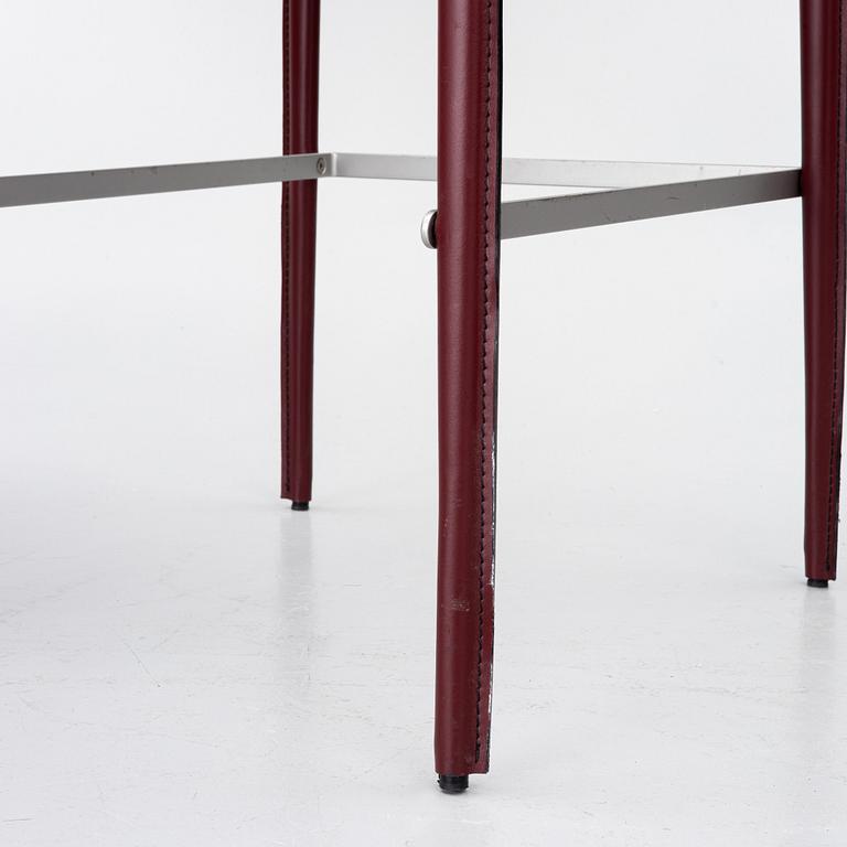 Lievore Altherr Molina, Two 'Norma' bar stools, Arper.