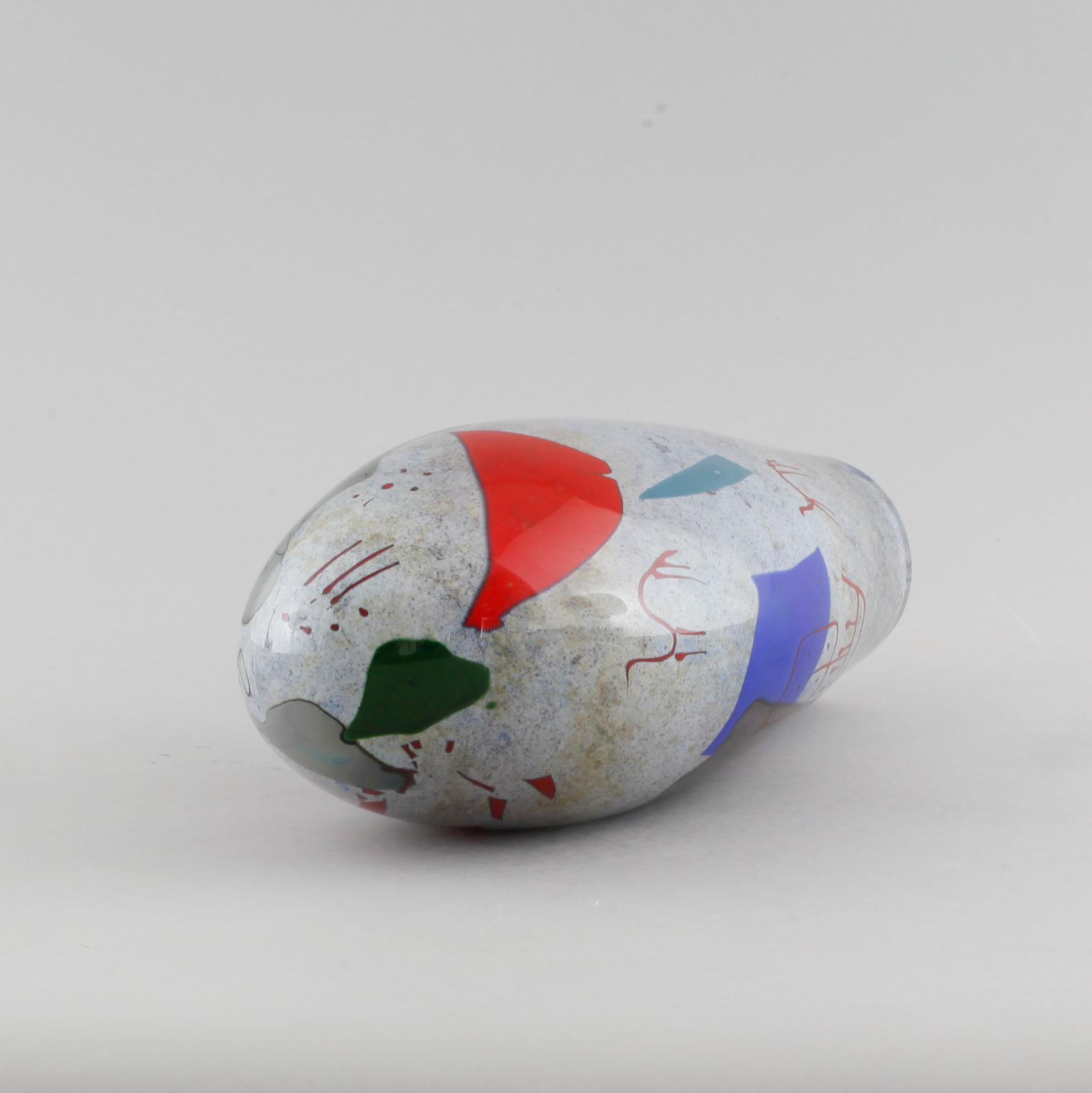 JAN-ERIK RITZMAN, a glass object, signed.