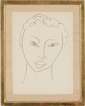 Henri Matisse, "Dedicace", from "Poésies Antillaise".