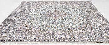 Carpet, Keshan, approx. 384 x 300 cm.