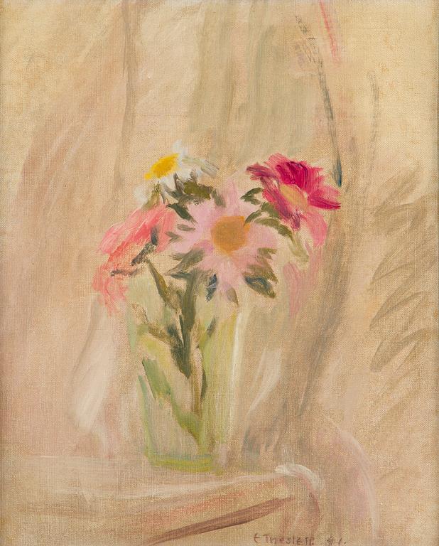 Ellen Thesleff, Kukkia maljakossa.