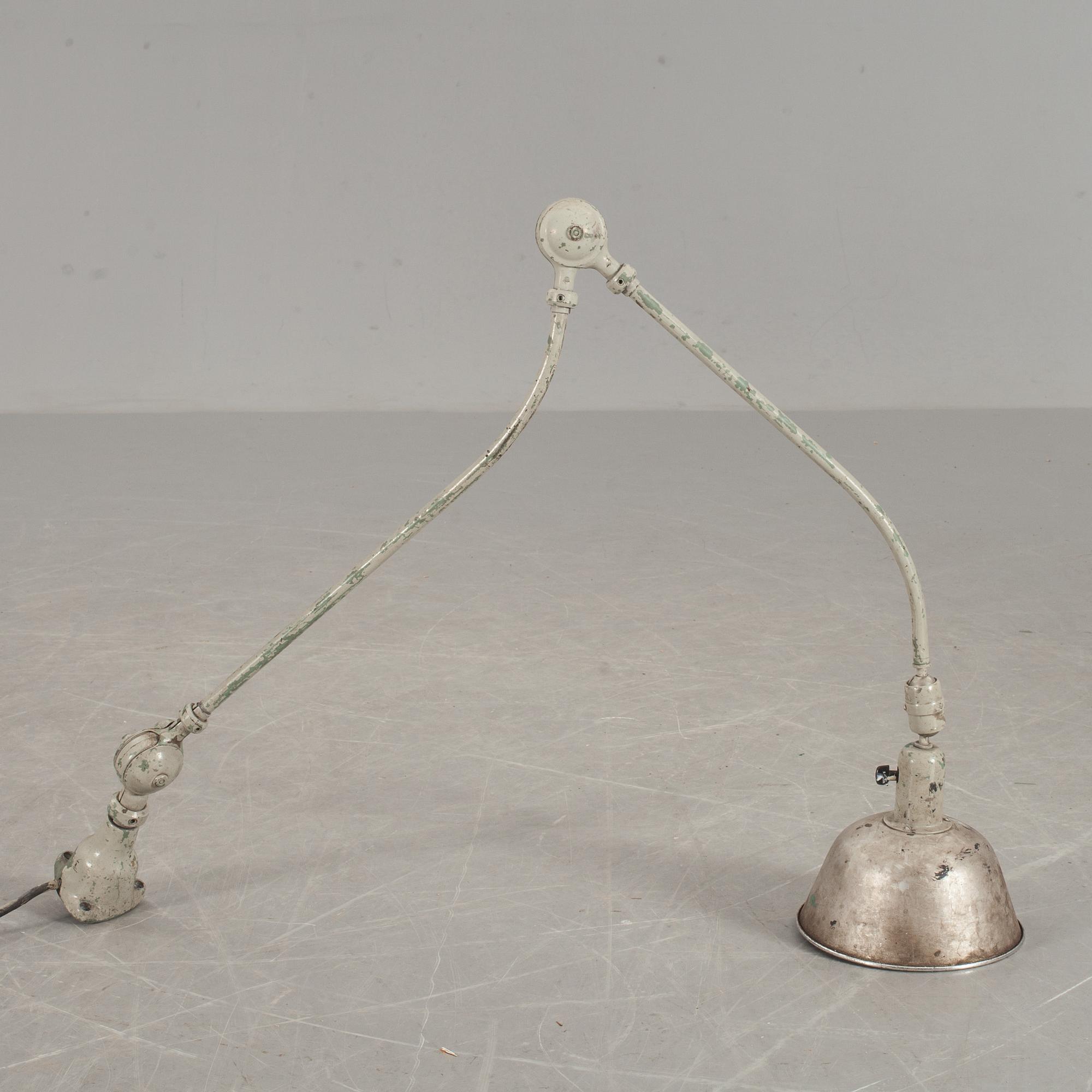 VÄGGLAMPA, "Triplex", modell MZ, Johan-Petter Johansson, ASEA, 1900-talets mitt.
