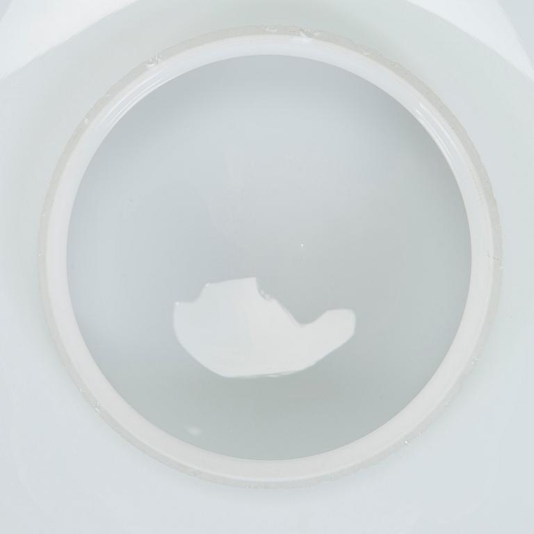 Arne Jacobsen, ceiling lamps/wall lamps, a pair, "AJ-Eklipta", Louis Poulsen, Denmark.