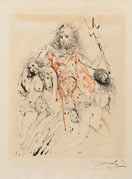 Salvador Dalí, "Poseidon", from "Mythologie".