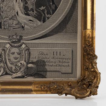 Lorens Pasch d y, after, engravings a pair, engraved by Jacob Gillberg (1724-1793) 1774.