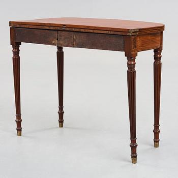 An English Regency early 19th century card table.