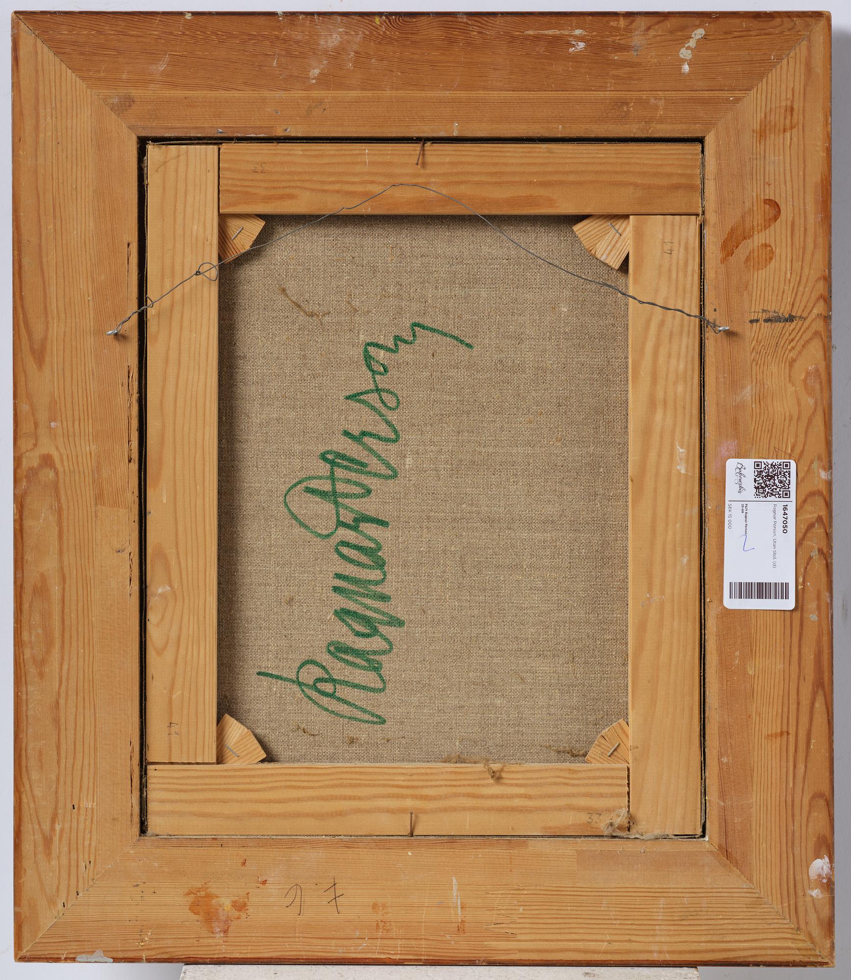 Ragnar Person, "Backstreet in Paris".