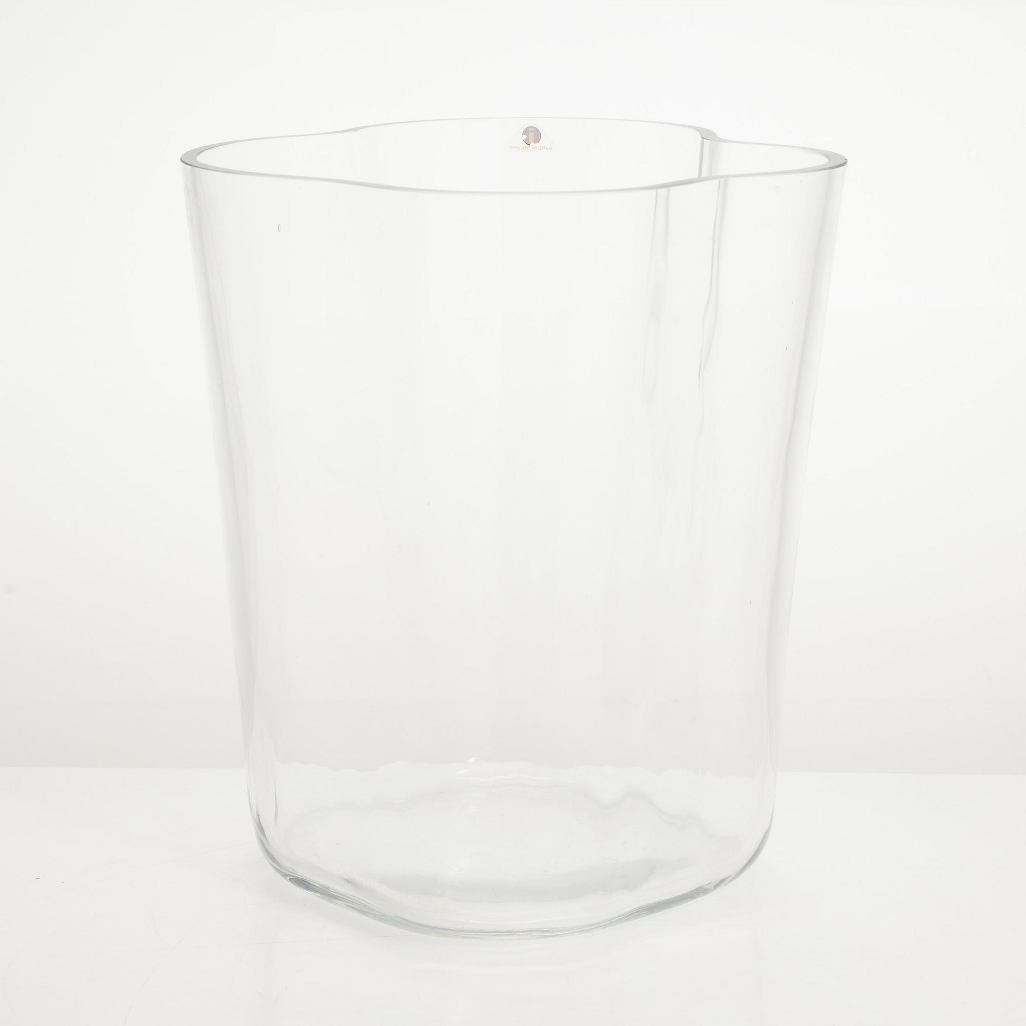 Alvar Aalto, vas, modell 3032, signerad Alvar Aalto.