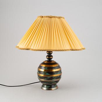 Bordslampa, art déco, Zenith, 1930-tal.