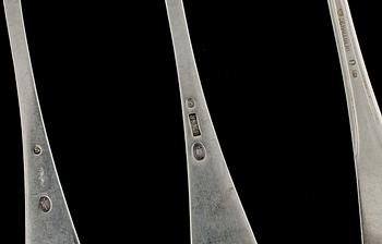 PARTI SILVER, 20 delar, silver, 1900-tal. Vikt 400 g.