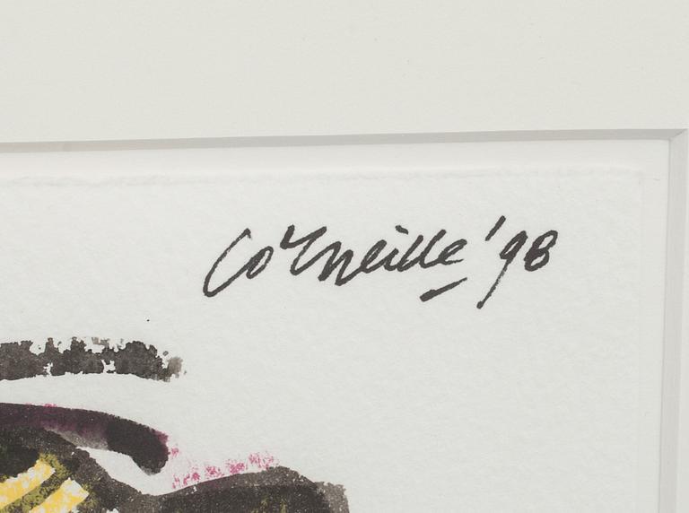 BEVERLOO CORNEILLE, akvarell, signerad och daterad -98.