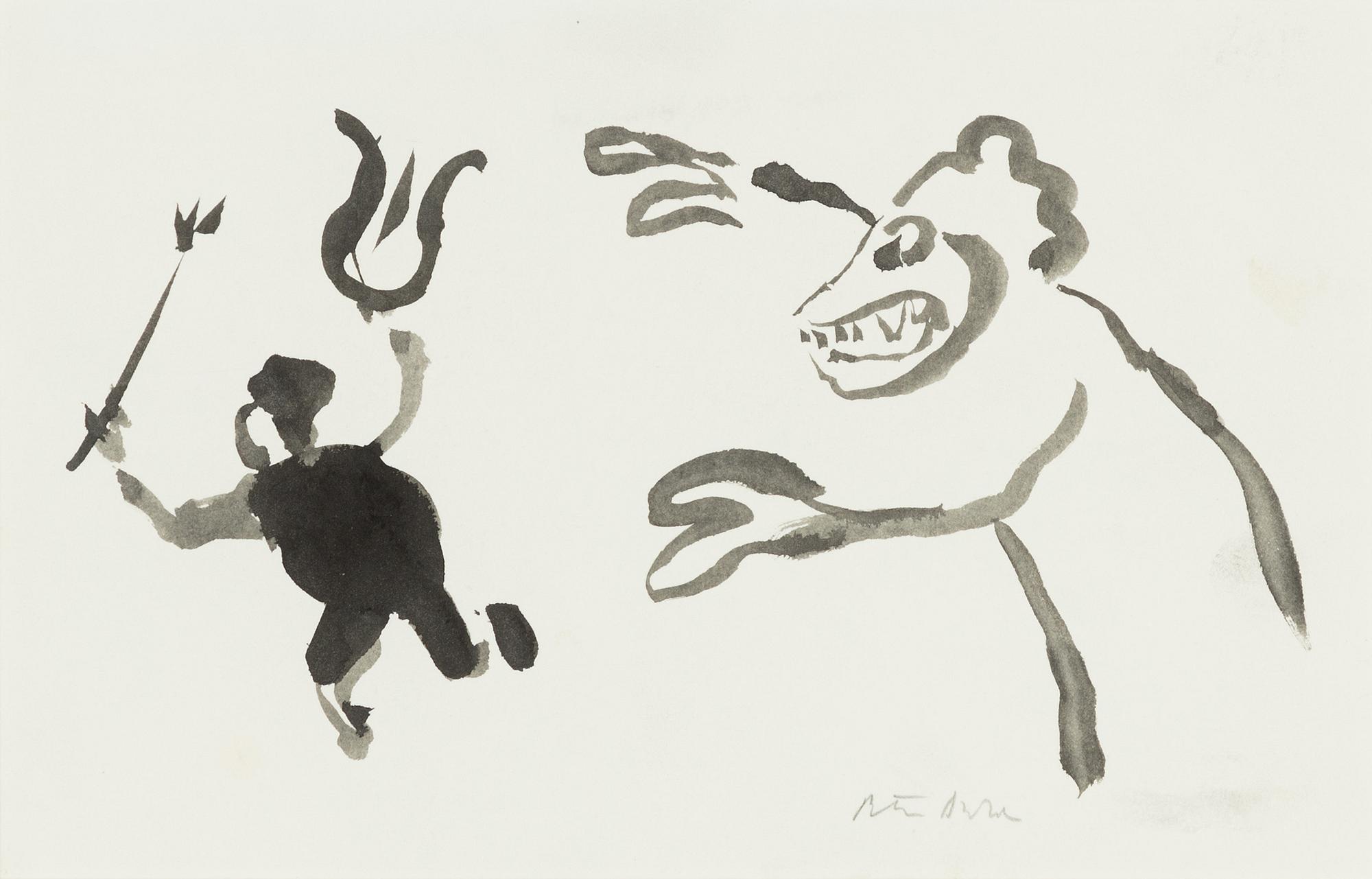 Peter Dahl, Monstret.