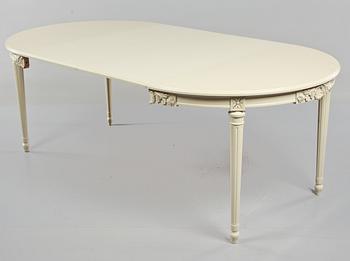 MATSALSMÖBLEMANG, 5 delar, gustaviansk stil, 1900-tal.