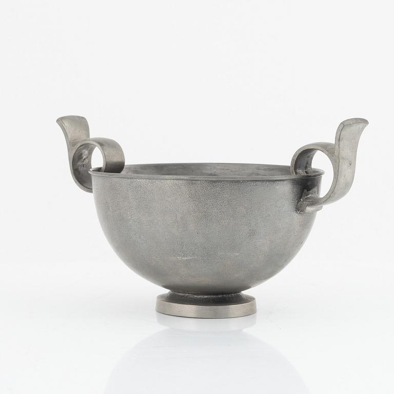 Edvin Ollers, a pewter bowl, from Schreuder & Olsson Stockholm.