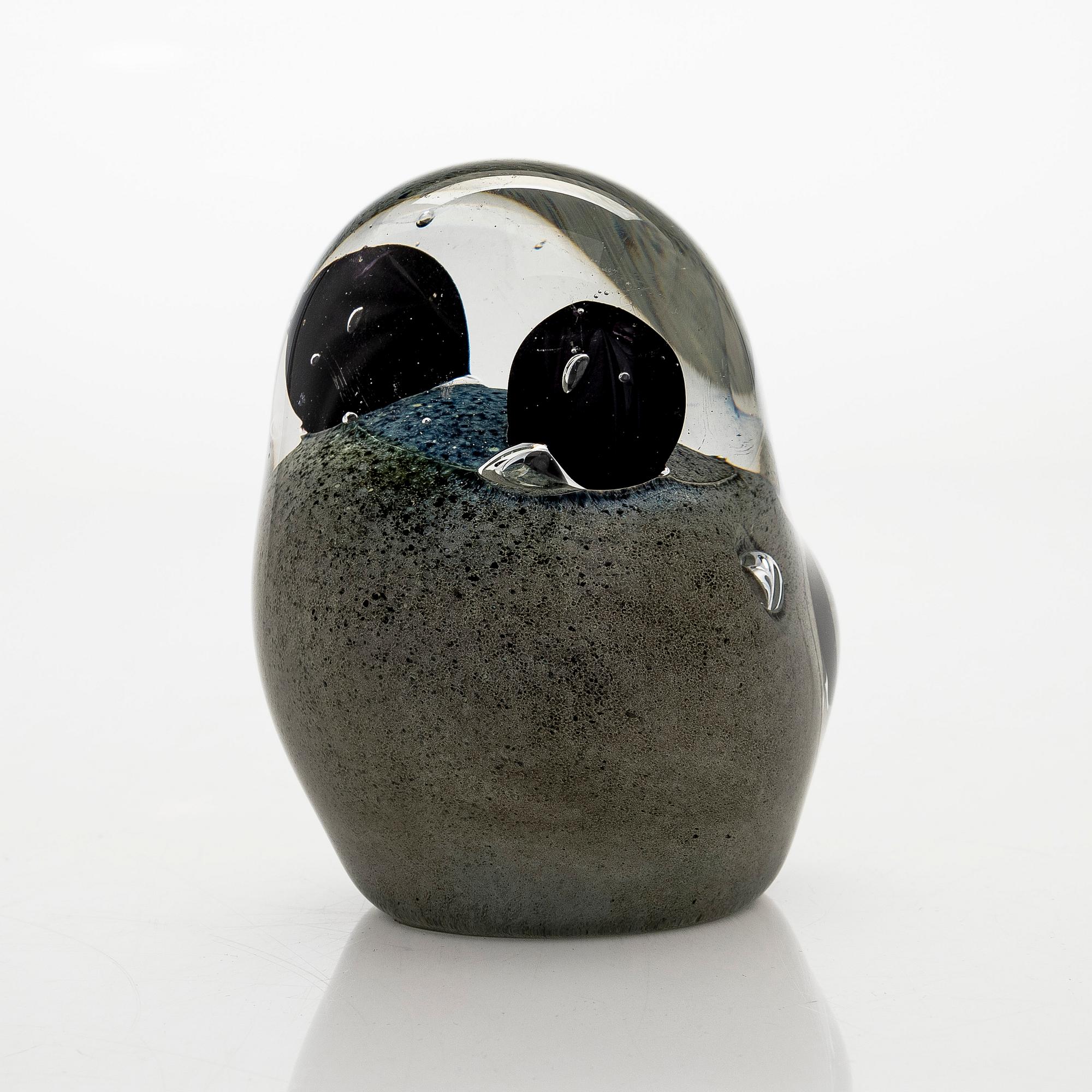 Tiina Nordström, konstglas, signerad Tiina Nordström, Iittala 1991.