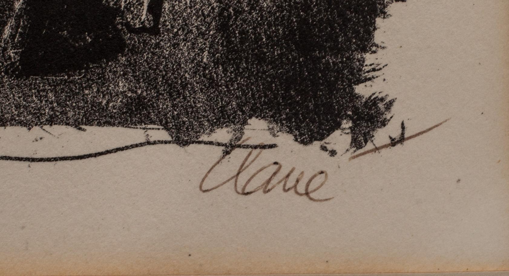 ANTONI CLAVÉ, litografi, signerad.