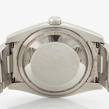 Rolex, Oyster Perpetual, Datejust, "Floral Dial", wristwatch, 36 mm.