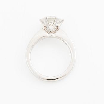 Ring, Atelier ajour, 18K white gold with brilliant-cut diamond.
