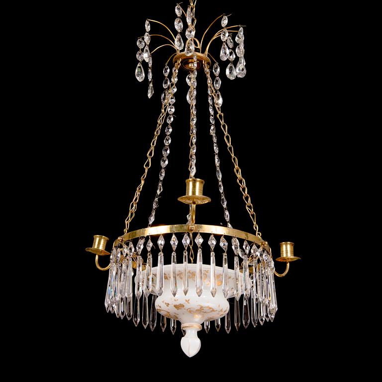 Kattoamppeli, 1800-luvun puoliväli.