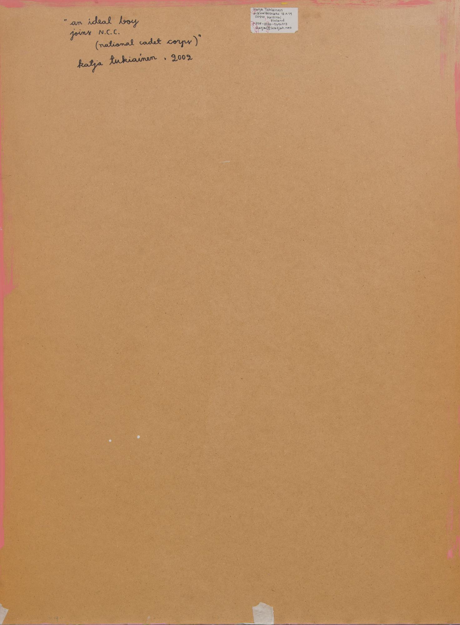 KATJA TUKIAINEN, "AN IDEAL BOY JOINS N.C.C.".