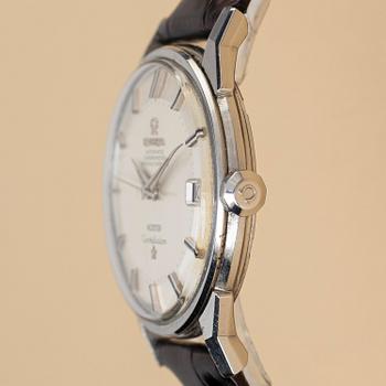 Omega, Constellation, Calendar, "Meister", "Pie-Pan", "Double signed", ca 1966.