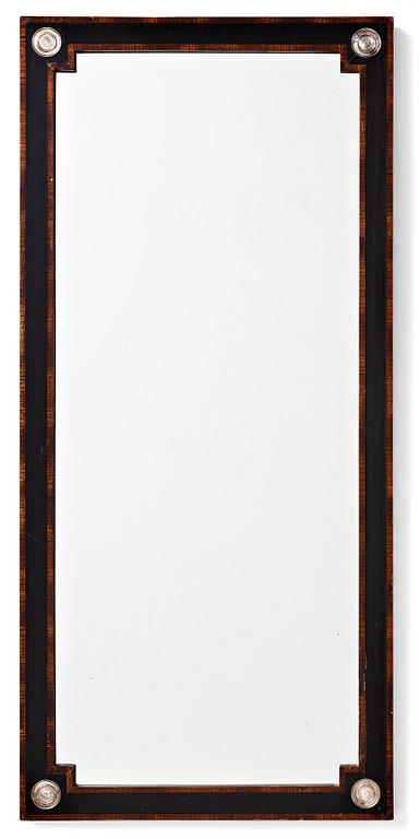 Swedish Grace, a stained wood wall mirror for Carl Johanssons möbleringsaffär, Stockholm 1930's.