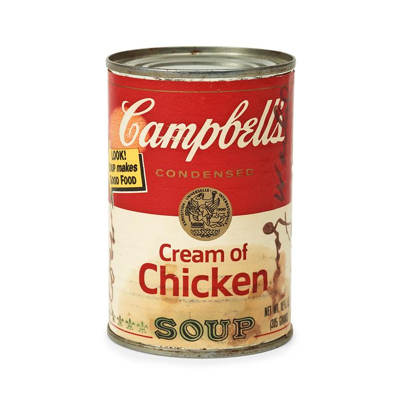 Andy Warhol, "Campbell's Cream of Chicken Soup".