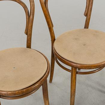 STOLAR, 4 st, Thonet-stil, 1900-talets första hälft.