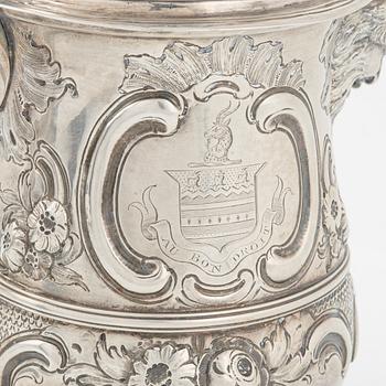 A silver beaker, Charles Wright, London, England, 1776.