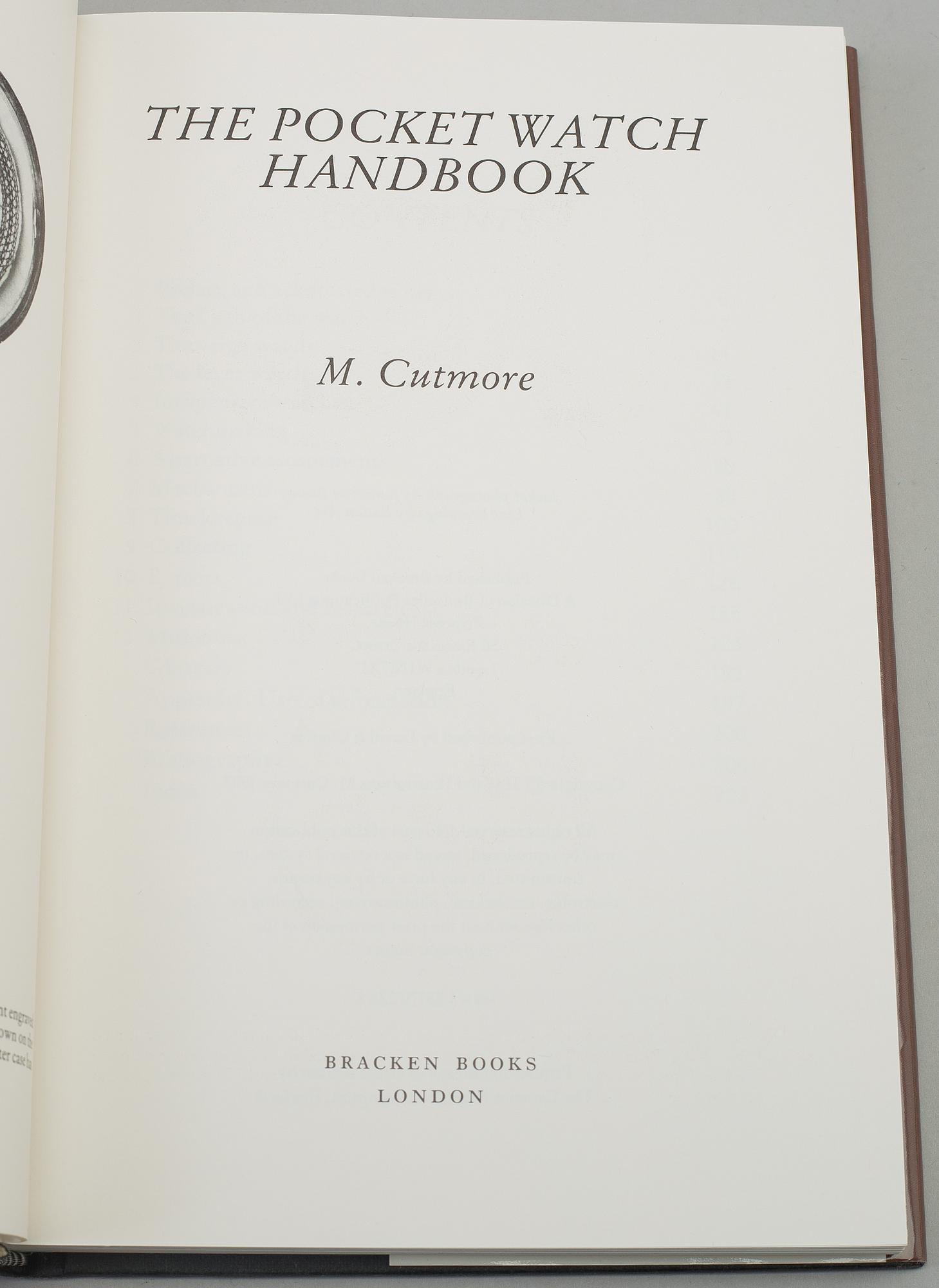 A set of 5 watch books.