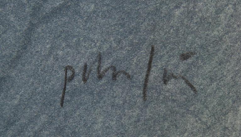 FRIE, PETER. Färglitografi, sign o numr 112/150.