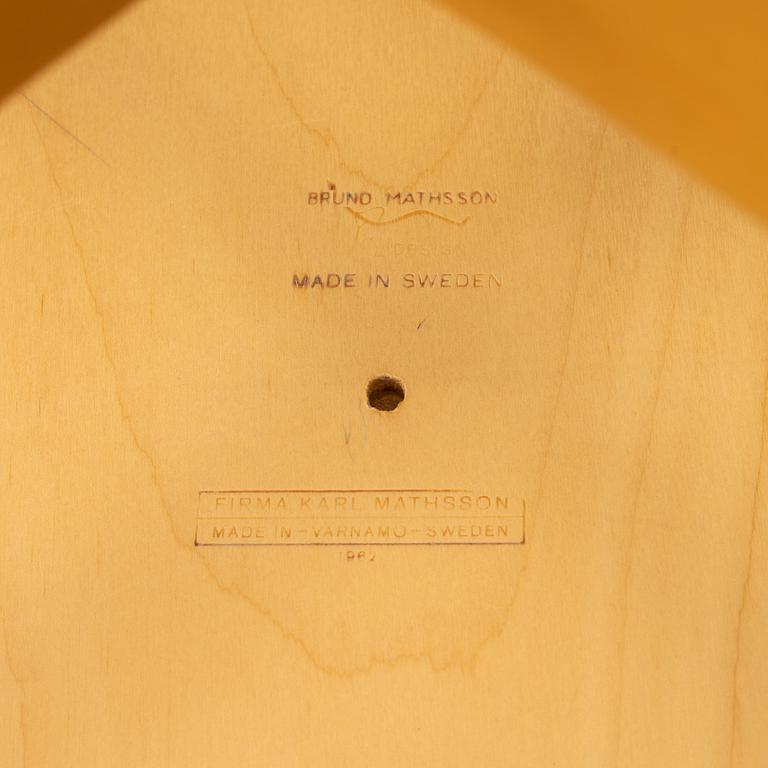 Bruno Mathsson & Piet Hein, a 'Supercirkel' coffee table, Firma Karl Mathsson, mid/second half of the 20th century.