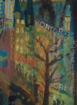 Eskil Nordell, City view, Stockholm.
