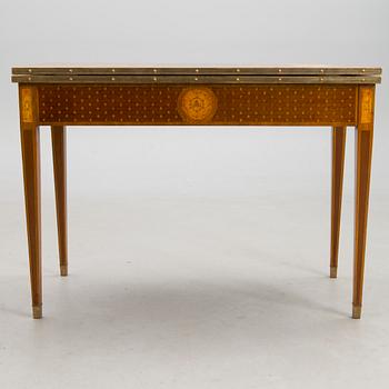 A Late 20th Century Russian card table.