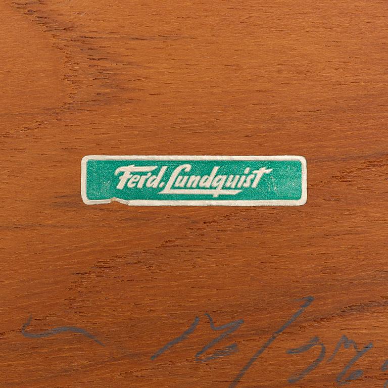 A mid 20th century trolley by Ferdinand Lundqvist, Gothenburg.