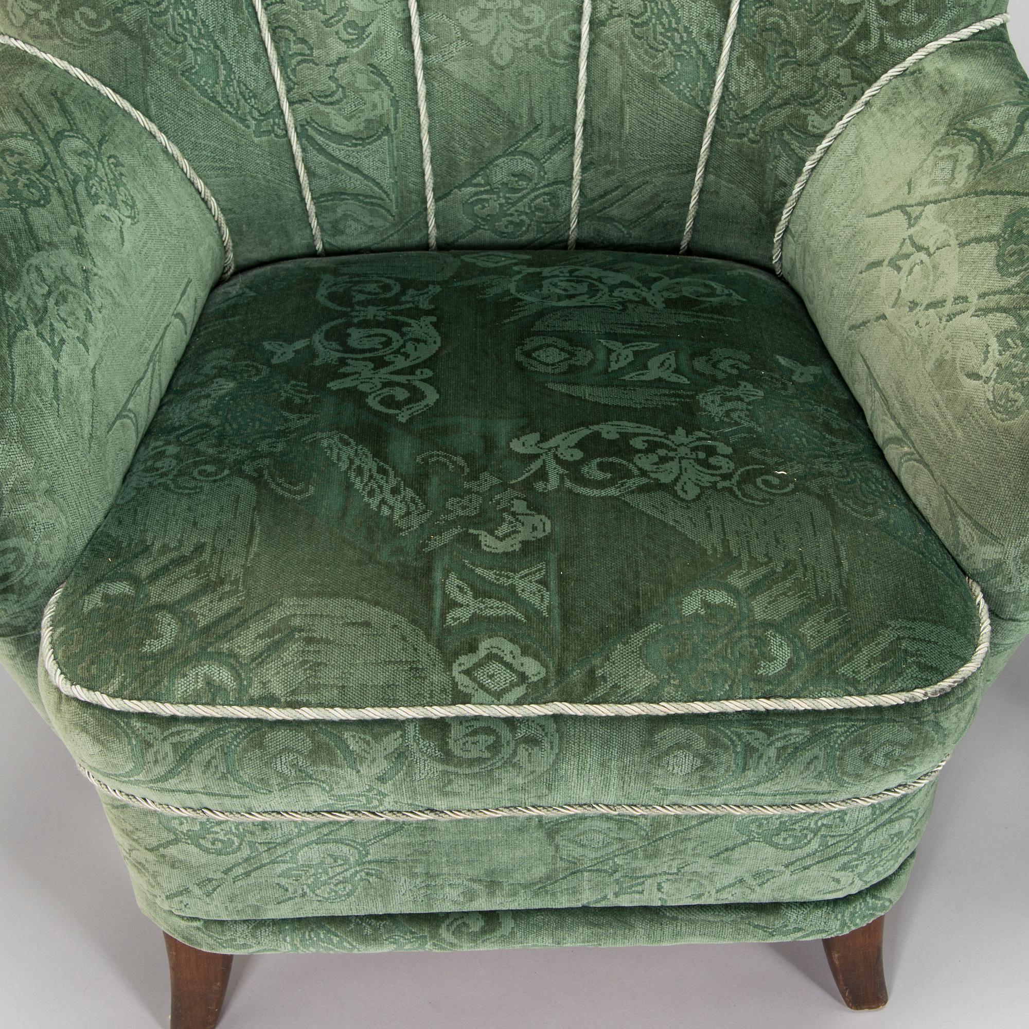 Ilmari Lappalainen, a pair of 1950's 'Laila' armchairs for Asko, Finland.