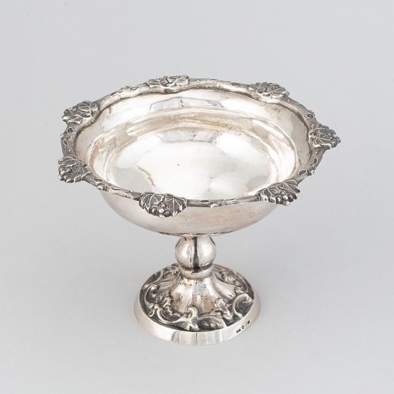A swedish silver bowl, mark of  JP Forsberg, Luleå 1883.