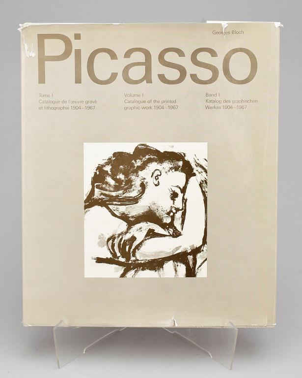 BOK, "Picasso, catalogue de l`oeuvre gravé et litographié 1904-67" band 1, Georges Bloch, Bern 1971.