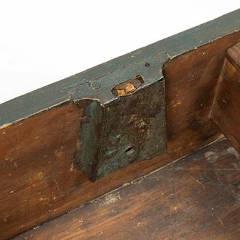 Fiancée's box, folk art, marked 1797.