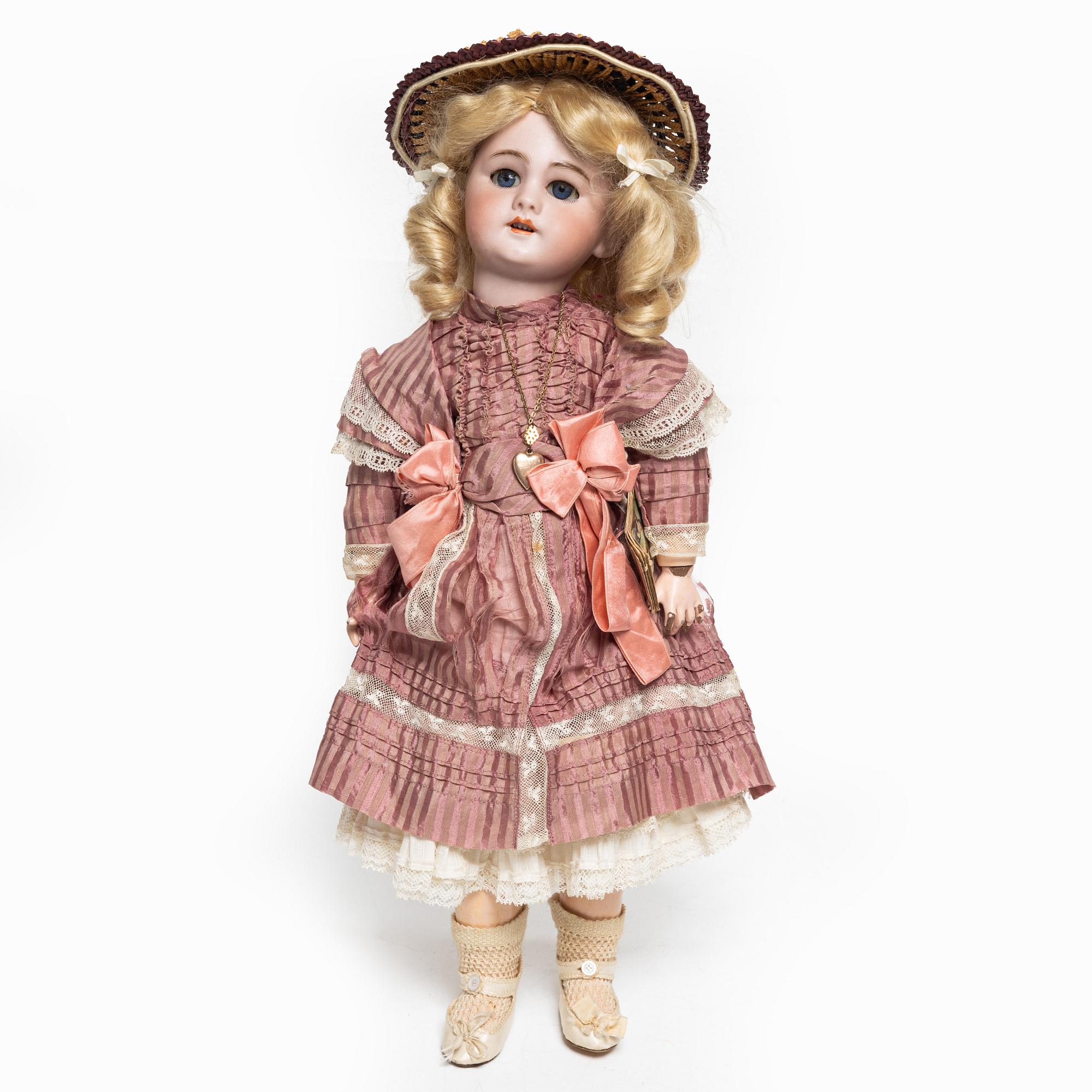 Girl doll, Bebe Jumeau, around the year 1900.