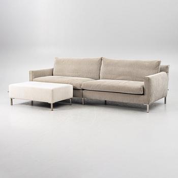 Jens Juul Eilersen, sofa and footstool.