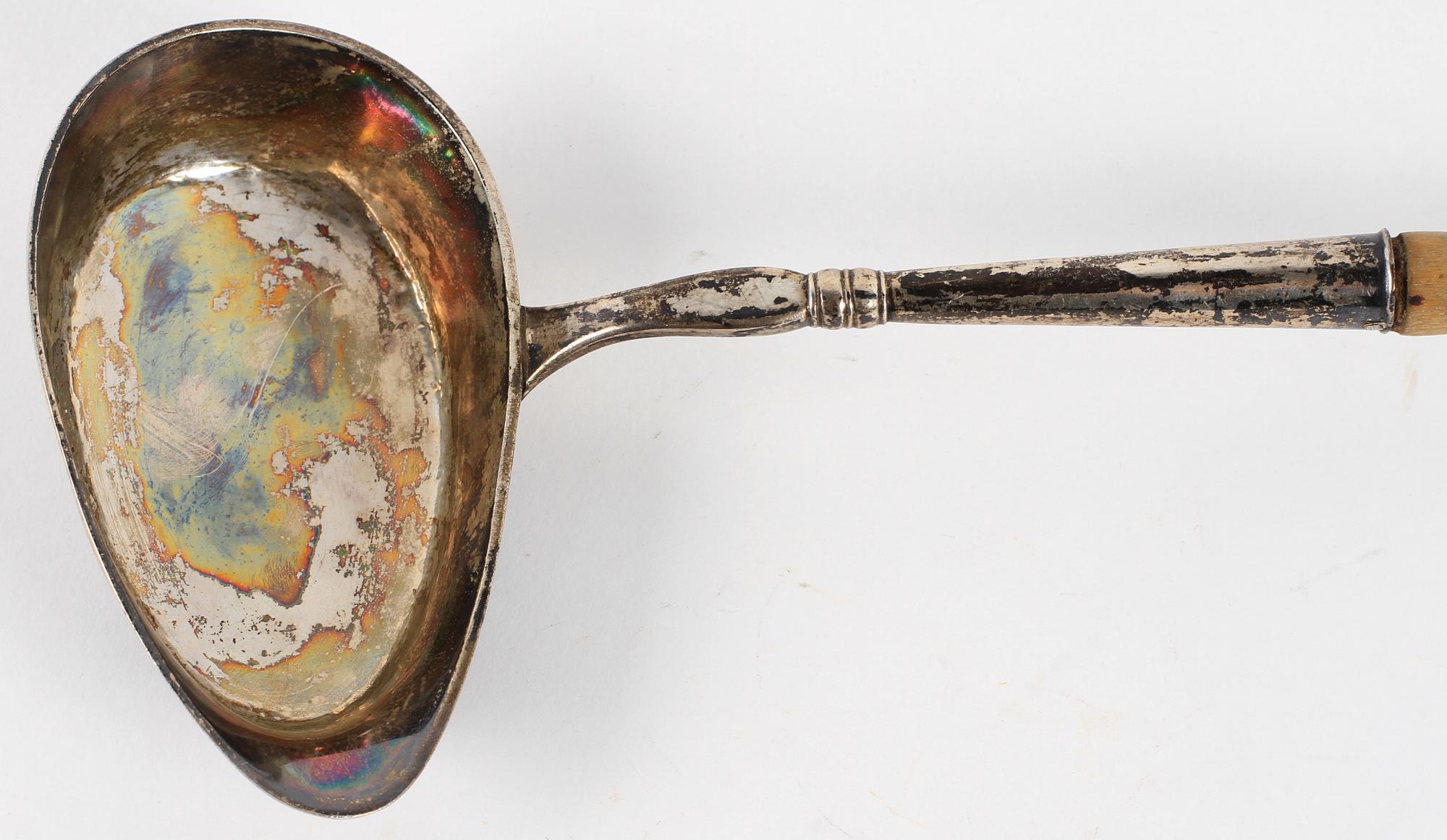 SOPPSLEV, silver, Johan Olof Östlund, Gävle, 1851.