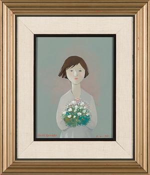 Pentti Koivikko, olja på pannå, signerad och daterad 1981.