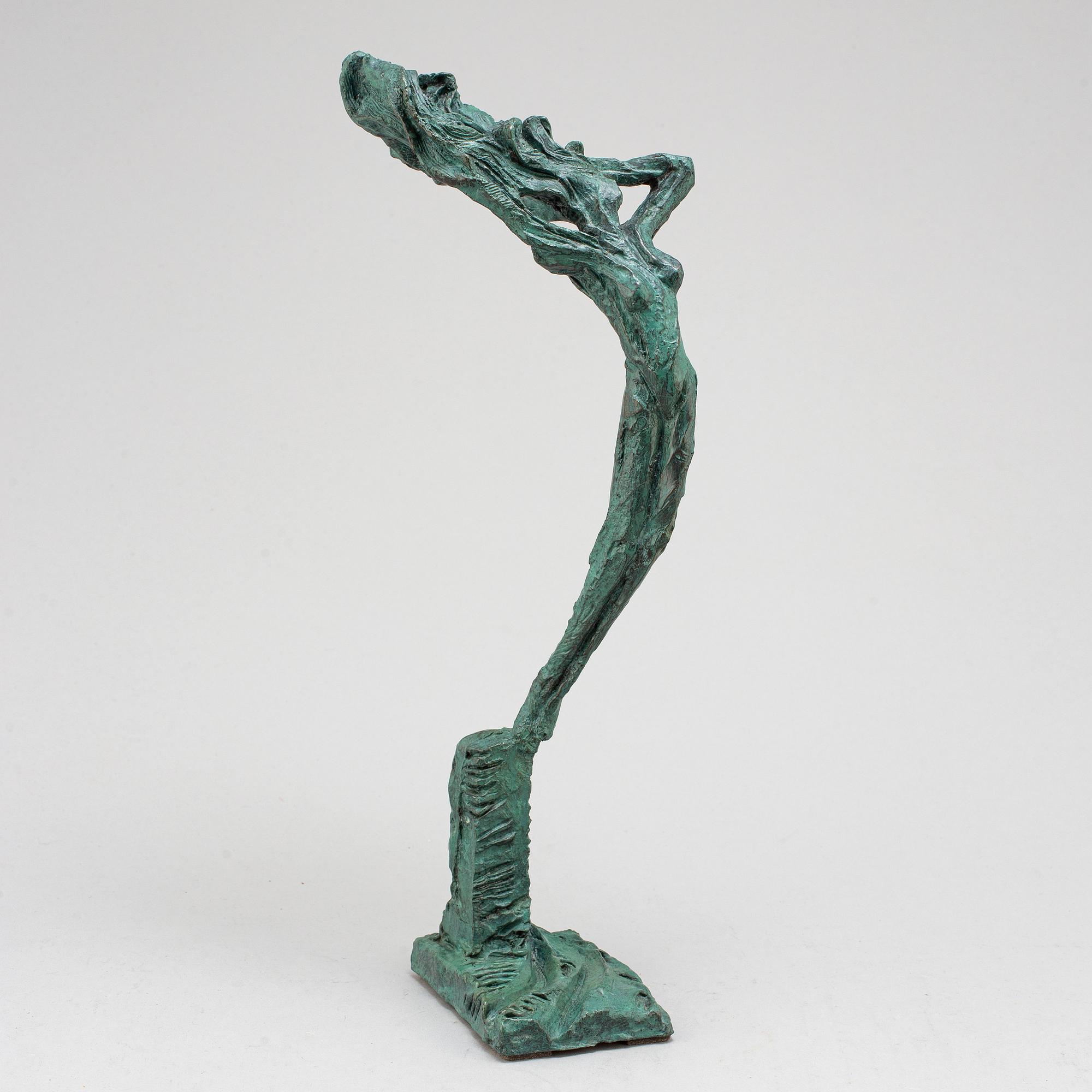 RICHARD BRIXEL, Skulptur, signerad. Höjd 38 cm.